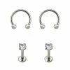 Coupon π₯° Multi-Pack CZ Horseshoe Rings and Labret Lip Rings 4 Pack - 16 Gauge π 1 Coupon π₯° Multi-Pack CZ Horseshoe Rings and Labret Lip Rings 4 Pack - 16 Gauge π -Playboy Shop 03912508 a