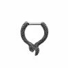 Budget 😉 Black Snake Clicker Septum Ring - 16 Gauge 😍 -Playboy Shop 03913035 a