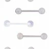 Brand new π₯° Multi-Pack CZ Barbells 5 Pack - 14 Gauge π₯° 1 Brand new π₯° Multi-Pack CZ Barbells 5 Pack - 14 Gauge π₯° -Playboy Shop 03913092 a