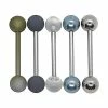 Hot Sale 👍 Multi-Pack Matte and Anodized Barbells 5 Pack - 14 Gauge ⭐ -Playboy Shop 03913100 a