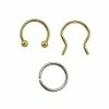 Buy π Multi-Pack Goldtone and Silvertone Horseshoe Retainer and Seamless Hoop Rings 3 Pack - 16 Gauge π₯ 2 Buy π Multi-Pack Goldtone and Silvertone Horseshoe Retainer and Seamless Hoop Rings 3 Pack - 16 Gauge π₯ -Playboy Shop 03913233 a