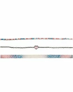 Outlet ⭐ Multi-Pack Transgender Pride Necklaces - 3 Pack ❤️