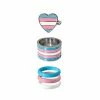 Coupon 😀 Transgender Pride Heart Rings - 5 Pack 🎁 2 Coupon 😀 Transgender Pride Heart Rings - 5 Pack 🎁 -Playboy Shop 03916400