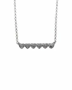 Outlet 👏 Pansexual Pride Hearts Bar Necklace ⭐ -Playboy Shop 03916525 b