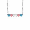 Deals 💯 Transgender Pride Heart Bar Necklace 😉 -Playboy Shop 03916541 a