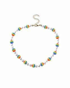 Flash Sale 🔔 Rainbow Charm Chain Choker Necklace 😀