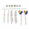 New π Rainbow Star Heart Yin and Yang Pride Earrings - 6 Pair β€οΈ 2 New π Rainbow Star Heart Yin and Yang Pride Earrings - 6 Pair β€οΈ -Playboy Shop 03916921 a