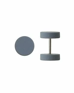 Deals 💯 Gray Matte Fake Plugs 🛒