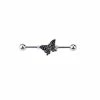 Cheapest 🛒 Butterfly Industrial Barbell - 14 Gauge 😍 -Playboy Shop 03920915