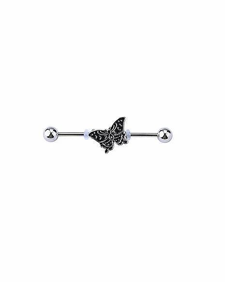 Cheapest π Butterfly Industrial Barbell - 14 Gauge π 3 Cheapest π Butterfly Industrial Barbell - 14 Gauge π
