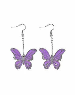 Cheap 👏 Butterfly Chain Dangle Earrings 😍