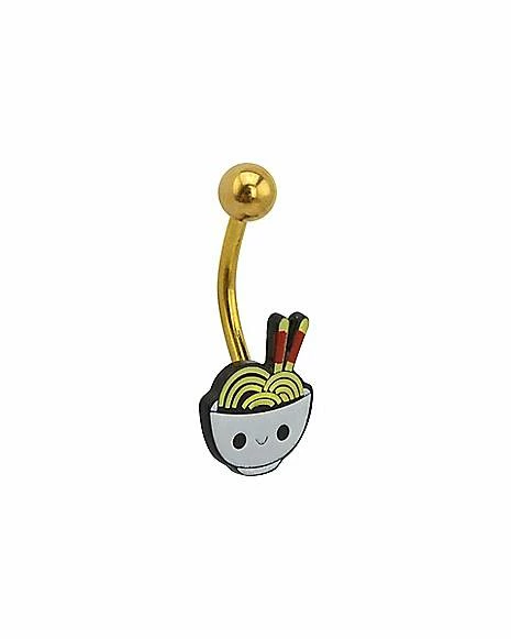 Best deal π― Ramen Banana Belly Ring - 14 Gauge β€οΈ 4 Best deal π― Ramen Banana Belly Ring - 14 Gauge β€οΈ - Image 2