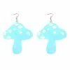 Best reviews of 🎉 Acrylic Iridescent Mushroom Dangle Earrings ❤️ -Playboy Shop 03925559 a