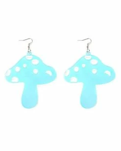 Best reviews of 🎉 Acrylic Iridescent Mushroom Dangle Earrings ❤️