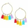 Cheap 𧨠Gummy Bear Charm Hoop Earrings π 2 Cheap 𧨠Gummy Bear Charm Hoop Earrings π -Playboy Shop 03925575 a