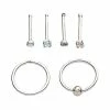 Cheap π Multi-Pack CZ Hoop Nose Rings and Pin Nose Rings 6 Pack - 20 Gauge β€οΈ 1 Cheap π Multi-Pack CZ Hoop Nose Rings and Pin Nose Rings 6 Pack - 20 Gauge β€οΈ -Playboy Shop 03925609 a