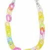 Discount ❤️ Rainbow Acrylic Chain Choker Necklace 🔥 2 Discount ❤️ Rainbow Acrylic Chain Choker Necklace 🔥 -Playboy Shop 03926284 c