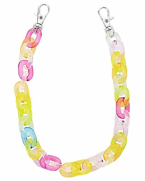 Discount β€οΈ Rainbow Acrylic Chain Choker Necklace π₯ 3 Discount β€οΈ Rainbow Acrylic Chain Choker Necklace π₯