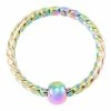 Best reviews of π Rainbow Twist Captive Septum Ring - 16 Gauge 𧨠1 Best reviews of π Rainbow Twist Captive Septum Ring - 16 Gauge 𧨠-Playboy Shop 03928181 a