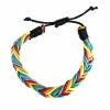 Budget ๐ Rainbow Woven Braid Bracelet โ๏ธ 2 Budget ๐ Rainbow Woven Braid Bracelet โ๏ธ -Playboy Shop 03930419 a