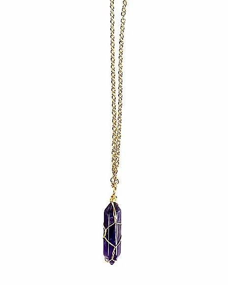 Discount π Amethyst Semi-Precious Stone Necklace π 3 Discount π Amethyst Semi-Precious Stone Necklace π