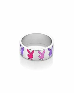 Outlet 🔔 Multi-Pack CZ Playboy Bunny Rings - 3 Pack 👍 -Playboy Shop 03932027 d