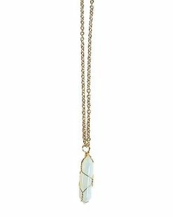 New 🛒 Moonstone Semi-Precious Stone Necklace 🛒