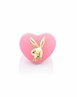 Deals 😍 Multi-Pack Heart Playboy Bunny Rings - 5 Pack 🤩 -Playboy Shop 03932084 b