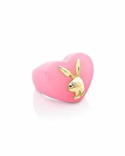 Deals 😍 Multi-Pack Heart Playboy Bunny Rings - 5 Pack 🤩 -Playboy Shop 03932084 e