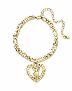 Best reviews of π Multi-Pack Playboy Bunny Goldtone Figaro Chain and Clear Gem Bracelets - 3 Pack β€οΈ 9 Best reviews of π Multi-Pack Playboy Bunny Goldtone Figaro Chain and Clear Gem Bracelets - 3 Pack β€οΈ -Playboy Shop 03932183 d