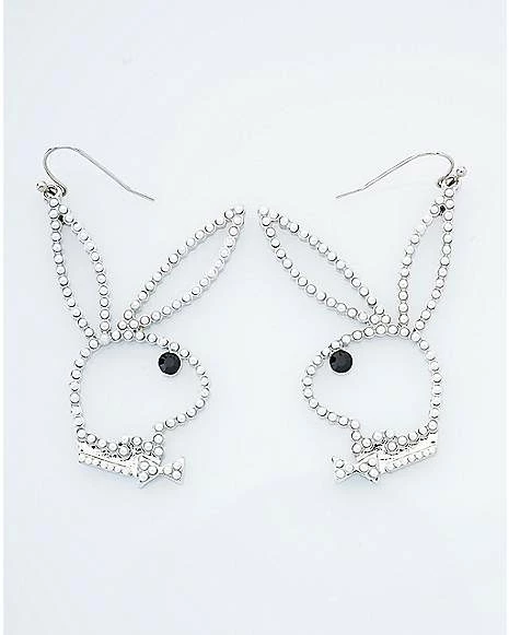 Brand new π CZ Goldtone Pave Playboy Bunny Dangle Earrings β¨ 5 Brand new π CZ Goldtone Pave Playboy Bunny Dangle Earrings β¨ - Image 3