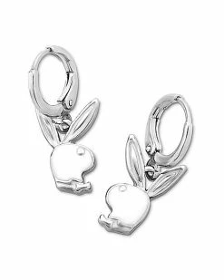 Hot Sale 🧨 Multi-Pack Playboy Bunny Multi-Color Stud Earrings and Dangle Earrings - 6 Pair 👍 -Playboy Shop 03932548 b