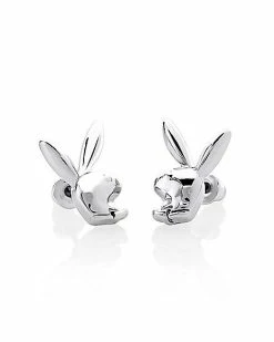 Hot Sale 🧨 Multi-Pack Playboy Bunny Multi-Color Stud Earrings and Dangle Earrings - 6 Pair 👍 -Playboy Shop 03932548 e