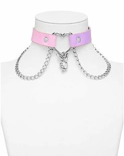 Best reviews of 👏 Playboy Bunny Heart Drop Chain Choker Necklace ✨