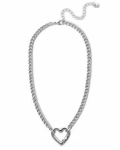 Wholesale 💯 Multi-Pack Studded Heart and Curb Chain Playboy Bunny Choker Necklaces - 3 Pack 🧨 -Playboy Shop 03933256 b