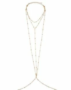 Budget π₯ 3 Row Goldtone Body Chain π 5 Budget π₯ 3 Row Goldtone Body Chain π -Playboy Shop 03933603 b