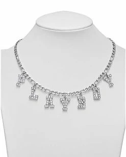 Cheapest 🎉 CZ Playboy Letters Necklace ❤️