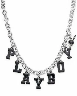 Brand new 🛒 Playboy Bunny Varsity Letter Necklace 🌟 -Playboy Shop 03933991 c