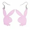 Best Sale ✨ Pink Playboy Bunny Dangle Earrings 😍 -Playboy Shop 03934114 a