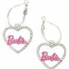 Cheap π CZ Pink Barbie Dangle Hoop Earrings β€οΈ 1 Cheap π CZ Pink Barbie Dangle Hoop Earrings β€οΈ -Playboy Shop 03939576 a