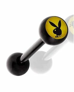 Buy 😍 Multi-Pack Multi-Color Black Playboy Barbells 5 Pack - 14 Gauge 🎉 -Playboy Shop 03940764 c