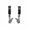 Brand new π CZ Playboy Bunny Hoop Huggie Dangle Earrings - 18 Gauge π 2 Brand new π CZ Playboy Bunny Hoop Huggie Dangle Earrings - 18 Gauge π -Playboy Shop 03940905 a