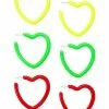 Brand new ✔️ Multi-Pack Heart Cutout Earrings - 3 Pair 😉 -Playboy Shop 03942950 a