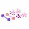 Deals π Multi-Pack Pink and Purple Spiky Barbells 4 Pack - 14 Gauge π 1 Deals π Multi-Pack Pink and Purple Spiky Barbells 4 Pack - 14 Gauge π -Playboy Shop 03943081 a