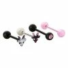 Buy 😀 Multi-Pack CZ Demon Goat Barbells 4 Pack - 14 Gauge 👍 -Playboy Shop 03943156 a