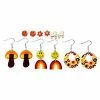 Budget π₯ Multi-Pack '70s Groovy Stud Earrings and Dangle Earrings - 6 Pair π 2 Budget π₯ Multi-Pack '70s Groovy Stud Earrings and Dangle Earrings - 6 Pair π -Playboy Shop 03945078 a