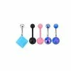 Best deal 🤩 Multi-Pack Ombre Diamond and Round Belly Rings 5 Pack - 14 Gauge 🤩 -Playboy Shop 03947751 a