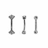 Coupon ⨠Multi-Pack Silvertone CZ Curved Barbells 3 Pack - 16 Gauge 𧨠2 Coupon ⨠Multi-Pack Silvertone CZ Curved Barbells 3 Pack - 16 Gauge 𧨠-Playboy Shop 03948320 a