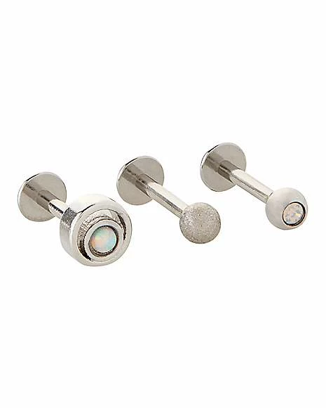 Best deal π Multi-Pack Opal-Effect Labret Lip Rings 3 Pack - 16 Gauge π₯ 3 Best deal π Multi-Pack Opal-Effect Labret Lip Rings 3 Pack - 16 Gauge π₯