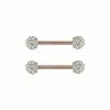 Best reviews of π CZ Rose Goldtone Titanium Nipple Barbells - 14 Gauge π 2 Best reviews of π CZ Rose Goldtone Titanium Nipple Barbells - 14 Gauge π -Playboy Shop 03948858 a